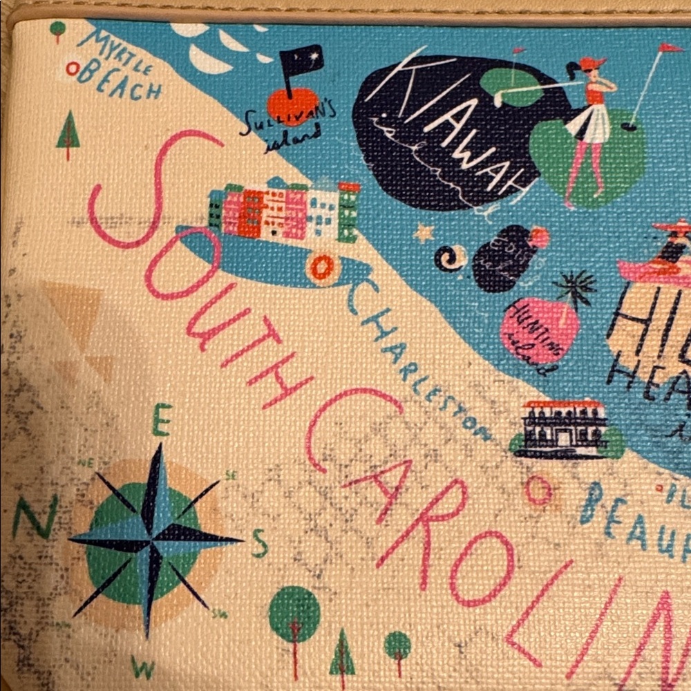 Spartina SC map Clutch - Picture 4 of 13